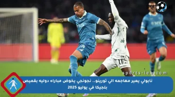 نابولي يعير مهاجمه إلى تورينو.. نجونجي يخوض مباراة دولية بقميص بلجيكا في يوليو 2025